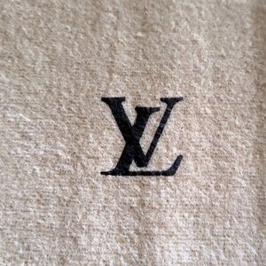 Louis Vuitton Vintage Felt Dust Bag Sleeper.  Authentic